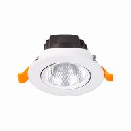 ST211.548.06.24 Св-к встр. Белый LED 1*6W 4000K 480Lm Ra80 24° IP20 D86xH50 220-240V - ST211.548.06.24 Св-к встр. Белый LED 1*6W 4000K 480Lm Ra80 24° IP20 D86xH50 220-240V