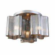SL117.702.03 Люстра потолочная ST-Luce Серебристый/Дымчатый E27 3*60W - SL117.702.03 Люстра потолочная ST-Luce Серебристый/Дымчатый E27 3*60W