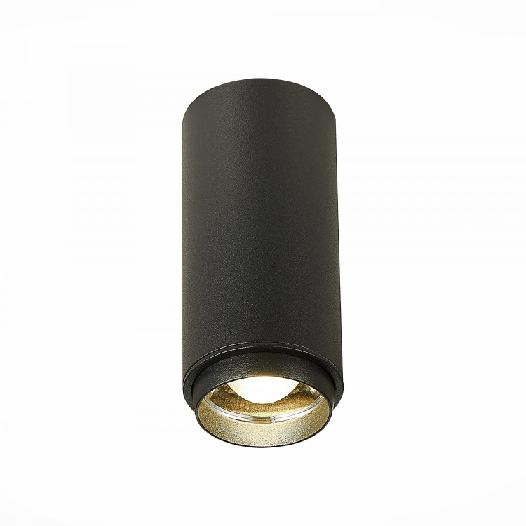 ST600.442.10 Светильник потолочный Zoom Черный LED 1*10W 4000K 1 000Lm Ra>80 15-60° IP20 D59xH130 170-240VV