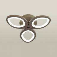 4577/60CL LEDIO LN21 019 коричневый Люстра потолочная диммир. с ДУ + LampSmart LED 60W 3000-6000К 2740Лм 220V LULU - 4577/60CL LEDIO LN21 019 коричневый Люстра потолочная диммир. с ДУ + LampSmart LED 60W 3000-6000К 2740Лм 220V LULU