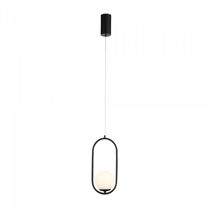 SL395.403.01 Подвес ST-Luce Черный/Белый LED 1*8W