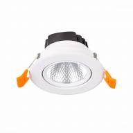 ST211.548.08.24 Св-к встр. Белый LED 1*8W 4000K 640Lm Ra80 24° IP20 D86xH50 220-240V - ST211.548.08.24 Св-к встр. Белый LED 1*8W 4000K 640Lm Ra80 24° IP20 D86xH50 220-240V