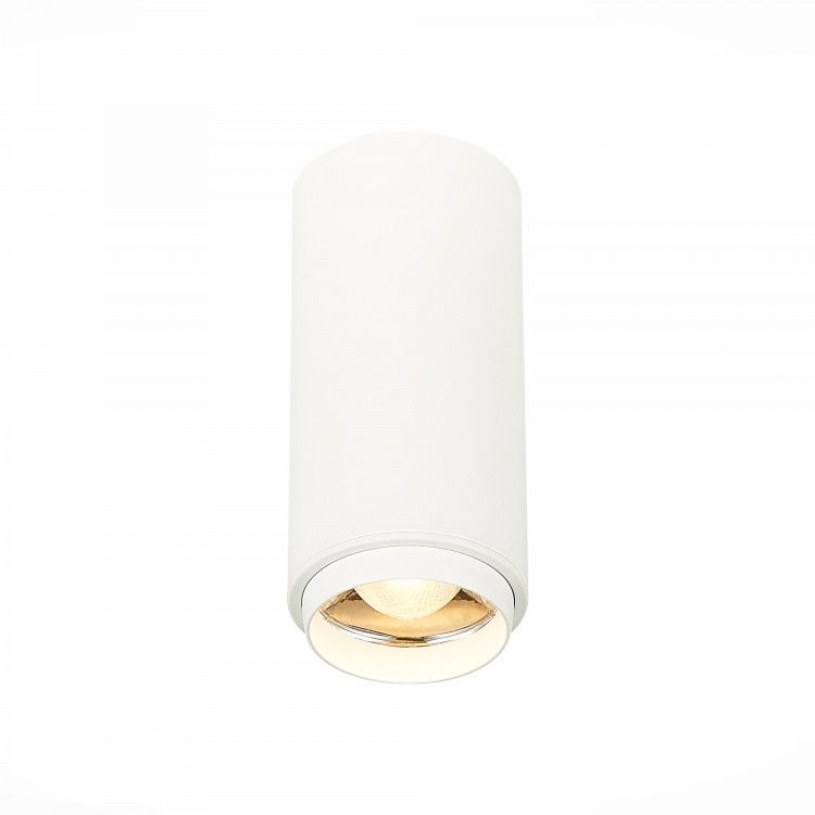 ST600.532.10 Светильник потолочный Zoom Белый LED 1*10W 3000K 1 000Lm Ra>80 15-60° IP20 D59xH130 170-240VV
