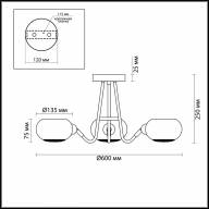 4468/3C MODERNI LN20 56 золотой, белый Люстра потолочная E14 3*40W 220V CIRRUS - 4468/3C MODERNI LN20 56 золотой, белый Люстра потолочная E14 3*40W 220V CIRRUS