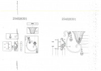 254026301 Версаче 1*60W E27 220 V бра