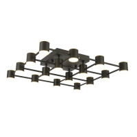 SL1597.402.16 Светильник потолочный ST-Luce Черный/Белый LED 16*5,25W 3000K