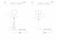 415033601 Салон 1*60W E27 220 V наст.лампа