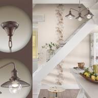 3513/3 LOFTI LN18 210 кофейный Люстра E27 3*60W 220V LUDACRIS - 3513/3 LOFTI LN18 210 кофейный Люстра E27 3*60W 220V LUDACRIS