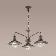 3513/3 LOFTI LN18 210 кофейный Люстра E27 3*60W 220V LUDACRIS - 3513/3 LOFTI LN18 210 кофейный Люстра E27 3*60W 220V LUDACRIS