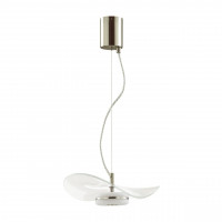 4860/10LA L-VISION ODL_EX21 65 никель/прозрачный/стекло Подвес LED 1*10W 3500K FLUENT