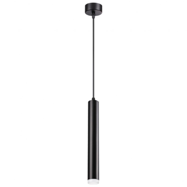 358130 OVER NT19 203 черный Накладной св-к длина провода 1м IP20 LED 3000K 10W 160 - 265V MODO