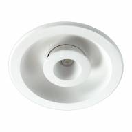 357351 SPOT NT17 210 белый Встраиваемый светильник IP20 LED 3000K 5W+5W 85-265V GESSO - 357351 SPOT NT17 210 белый Встраиваемый светильник IP20 LED 3000K 5W+5W 85-265V GESSO