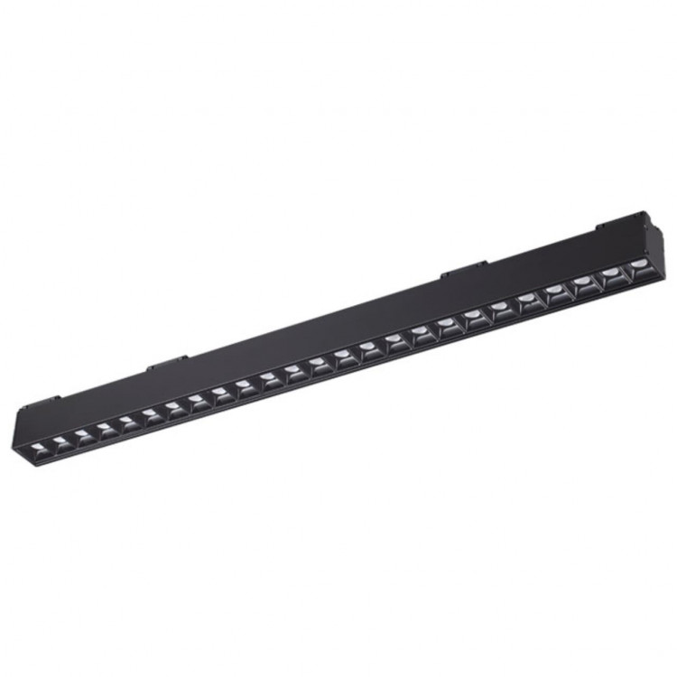 358075 SHINO NT19 031 черный Трековый светильник для низков.шинопровода IP20 LED 4000К 30W 24V KIT