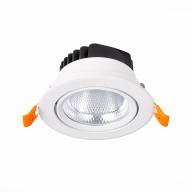 ST211.538.24.24 Св-к встр. Белый LED 1*24W 3000K 1 800Lm Ra80 24° IP20 D138xH88 220-240V - ST211.538.24.24 Св-к встр. Белый LED 1*24W 3000K 1 800Lm Ra80 24° IP20 D138xH88 220-240V
