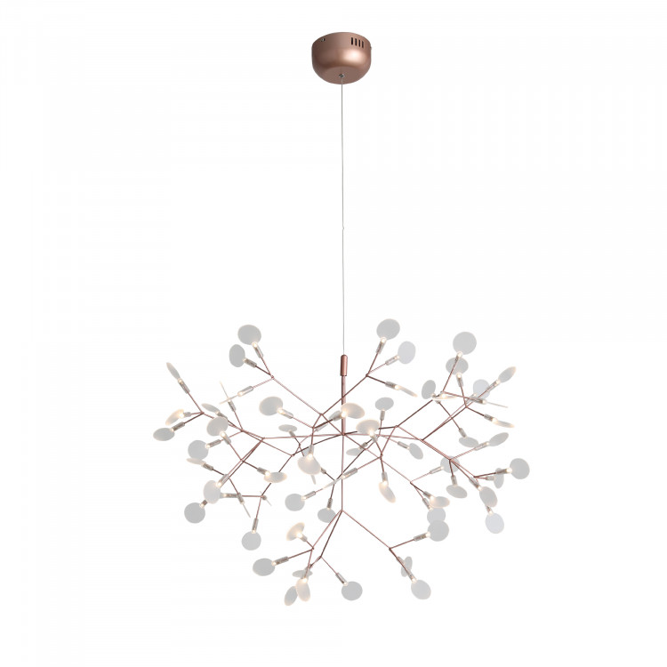 SL379.203.63 Люстра подвесная ST-Luce Медный/Белый LED 63*0,5W