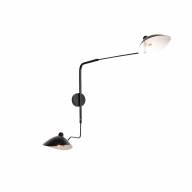 SL305.401.02 Светильник настенный ST-Luce Черный/Черный, Белый E27 2*40W - SL305.401.02 Светильник настенный ST-Luce Черный/Черный, Белый E27 2*40W
