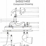 545021402 Астор 2*50W GU10 220 V спот - 545021402 Астор 2*50W GU10 220 V спот