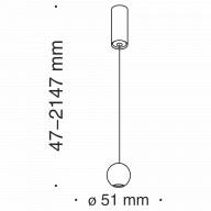 Подвесной светильник Technical P067PL-L5RG3K - Подвесной светильник Technical P067PL-L5RG3K