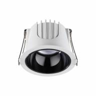 358691 SPOT NT21 251 белый/черный Светильник встраиваемый светодиодный IP20 LED 4000К 10W 100-265V KNOF - 358691 SPOT NT21 251 белый/черный Светильник встраиваемый светодиодный IP20 LED 4000К 10W 100-265V KNOF