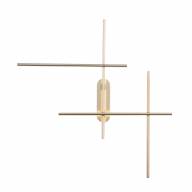 SL394.201.04 Светильник настенный ST-Luce Матовое золото/Белый LED 4*9W - SL394.201.04 Светильник настенный ST-Luce Матовое золото/Белый LED 4*9W