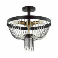 4560/3C LOFTI LN21 162 черный, латунь Люстра потолочная E14 3*40W 220V ELVIS - 4560/3C LOFTI LN21 162 черный, латунь Люстра потолочная E14 3*40W 220V ELVIS
