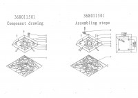 368011501 Васто 12W LED 220V люстра