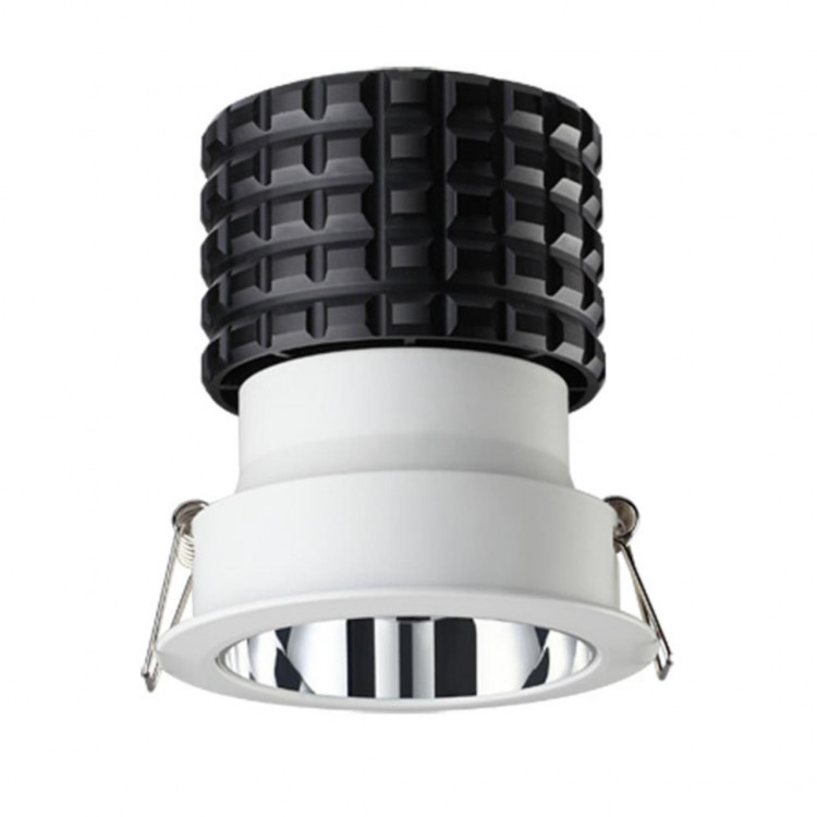357564 SPOT NT18 110 белый Встраиваемый светильник IP20 LED 3000K 10W 220-240V TURBINE