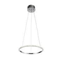 SL1501.103.01 Люстра подвесная ST-Luce Хром/Прозрачный LED 1*12W 4000K