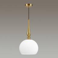 4766/1 PENDANT ODL21 349 белый/бронзовый Подвес E27 60W RUNGA - 4766/1 PENDANT ODL21 349 белый/бронзовый Подвес E27 60W RUNGA