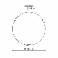 262 GLASSI SN 106 Светильник стекло/белое E27 2*100Вт D400 QUADRO WHITE - 262 GLASSI SN 106 Светильник стекло/белое E27 2*100Вт D400 QUADRO WHITE