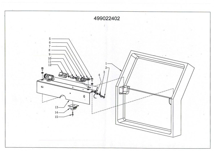 499022402 Барут 2*40W G9 220 V бра