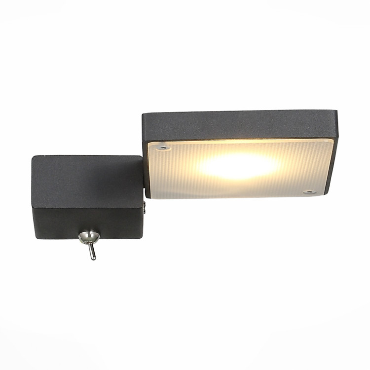 SL608.401.01 Бра ST-Luce Черный/Черный, Белый LED 1*7W 3000K