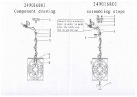 249016801 Замок 1*60W E14 220V люстра