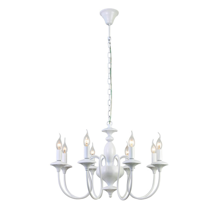SL1109.503.08 Люстра подвесная ST-Luce Белый E14 8*40W
