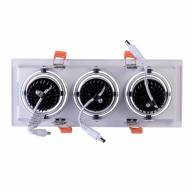 637016303 Круз 3*7W LED 220 V  светильник - 637016303 Круз 3*7W LED 220 V  светильник
