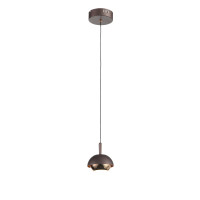 SL1602.323.01 Светильник подвесной ST-Luce Кофейный, Золото/Кофейный, Золото LED 1*8W