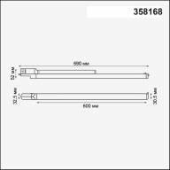 358168 PORT NT19 107 черный Трехфазный трековый светодиодный светильник IP20 LED 4000K 20W ITER - 358168 PORT NT19 107 черный Трехфазный трековый светодиодный светильник IP20 LED 4000K 20W ITER