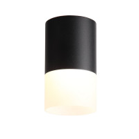 ST100.442.10 Светильник потолочный Черный LED 1*10W 4000K 780Lm Ra>80 120° D78xH135 170-240V