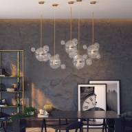 4640/12L L-VISION ODL20 329 золотой/прозрачный Подвес LED 4000K 12W 220V BUBBLES - 4640/12L L-VISION ODL20 329 золотой/прозрачный Подвес LED 4000K 12W 220V BUBBLES