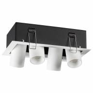358329 SPOT NT19 258 белый/черный Встраиваемый светильник IP20 LED 4000К 4*7W 220V IMAN - 358329 SPOT NT19 258 белый/черный Встраиваемый светильник IP20 LED 4000К 4*7W 220V IMAN