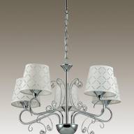 2997/5 COMFI LN16 094 хром/ткань/хрусталь Люстра Е14 5*40W 220V FRITTA - 2997/5 COMFI LN16 094 хром/ткань/хрусталь Люстра Е14 5*40W 220V FRITTA