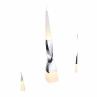 SL405.103.05 Светильник подвесной ST-Luce Хром/Белый, Хром LED 5*7W - SL405.103.05 Светильник подвесной ST-Luce Хром/Белый, Хром LED 5*7W