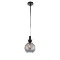 SL374.413.01 Подвес ST-Luce Черный/Дымчатый E27 1*40W