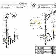 614012506 Консуэло 6*40W E14 220 V люстра - 614012506 Консуэло 6*40W E14 220 V люстра