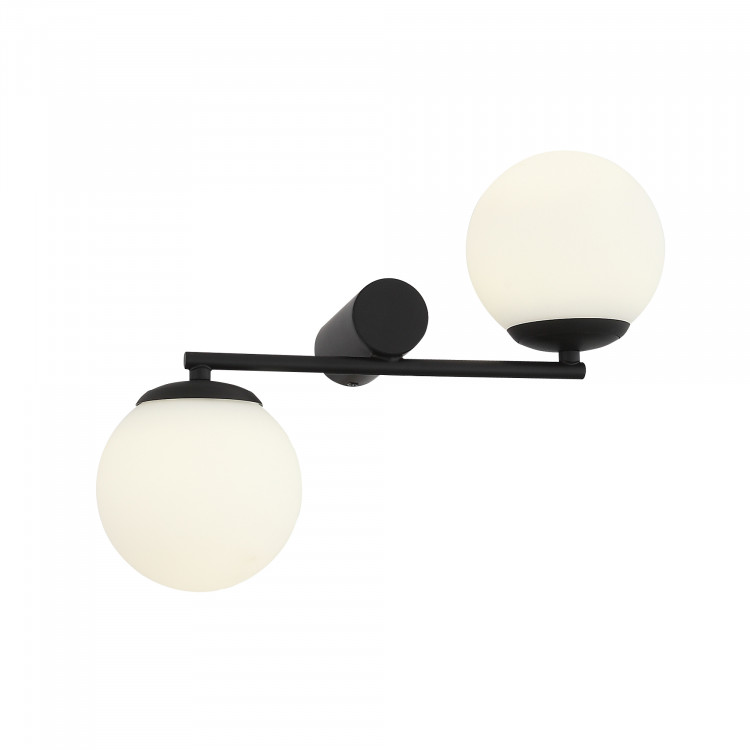 SL395.401.02 Бра ST-Luce Черный/Белый LED 2*8W