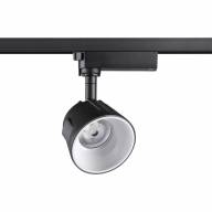 358726 PORT NT21 094 черный/белый Светильник трековый однофазный трехжильный IP20 LED 4000K 20W 100-265V KNOF - 358726 PORT NT21 094 черный/белый Светильник трековый однофазный трехжильный IP20 LED 4000K 20W 100-265V KNOF