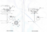 461010909 Фортер 9*5W LED 220 V люстра