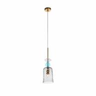 SL1147.703.01 Светильник подвесной ST-Luce Золотистый/Серый E27 1*60W - SL1147.703.01 Светильник подвесной ST-Luce Золотистый/Серый E27 1*60W