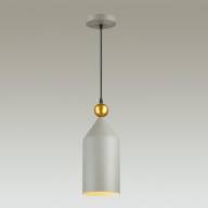 4092/1 PENDANT ODL19 359 серый/золотой Подвес Е27 1*40W BOLLI - 4092/1 PENDANT ODL19 359 серый/золотой Подвес Е27 1*40W BOLLI