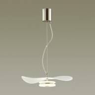4856/13L L-VISION ODL_EX21 65 никель/белый/стекло Подвес LED 1*13W 3500K FLUENT - 4856/13L L-VISION ODL_EX21 65 никель/белый/стекло Подвес LED 1*13W 3500K FLUENT